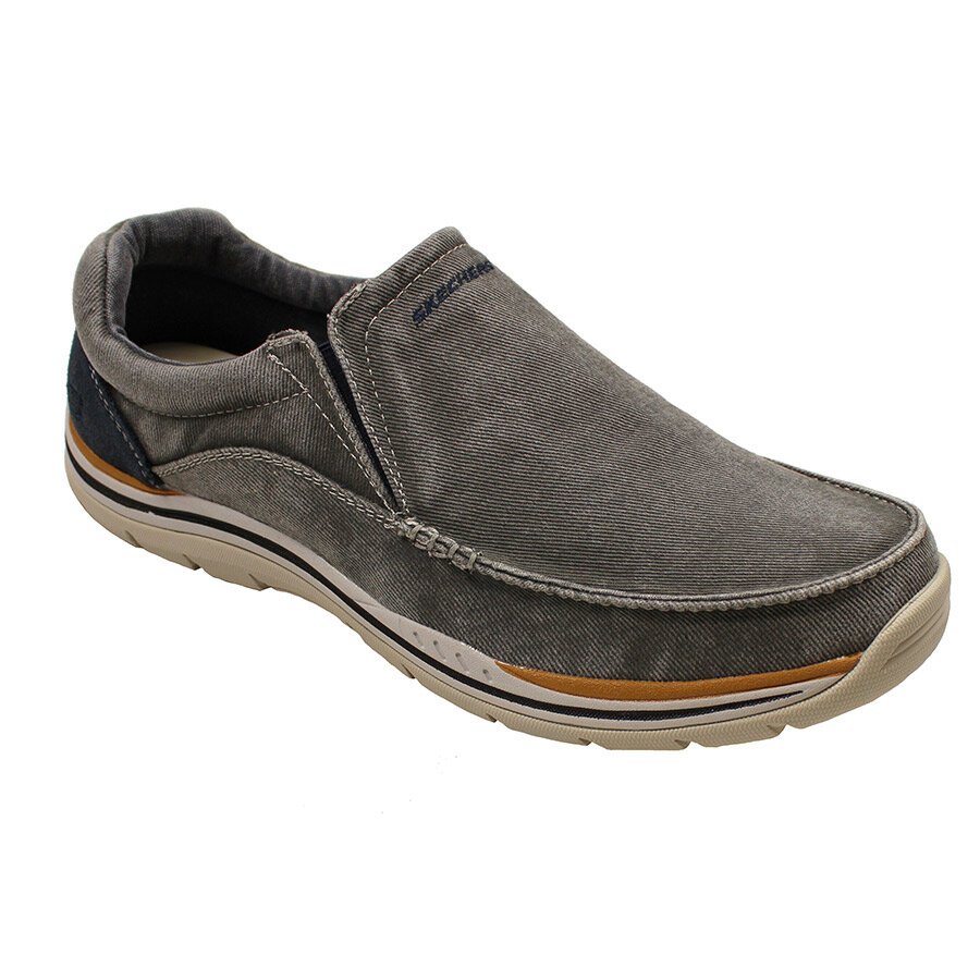 Skechers men's outlet canvas boat shoes