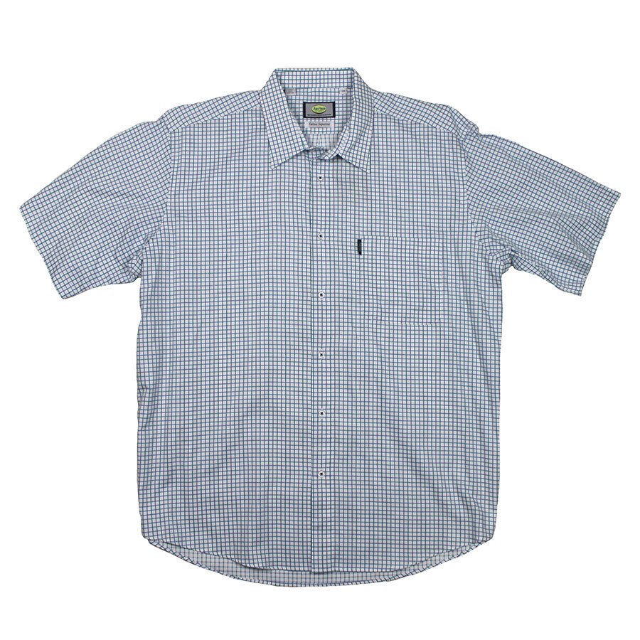 Aertex 88846 Cellular Cotton Check Shirt - Get your Aertex comfort ...