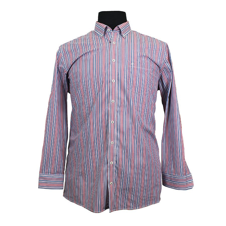 Casa Moda Stretch Cotton Multi Stripe Shirt - Casa Moda is one of ...