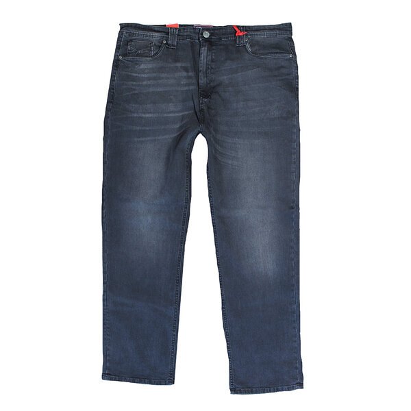 Kam Ortega Black Wash Stretch Denim-shop-by-brands-Beggs Big Mens Clothing - Big Men's fashionable clothing and shoes