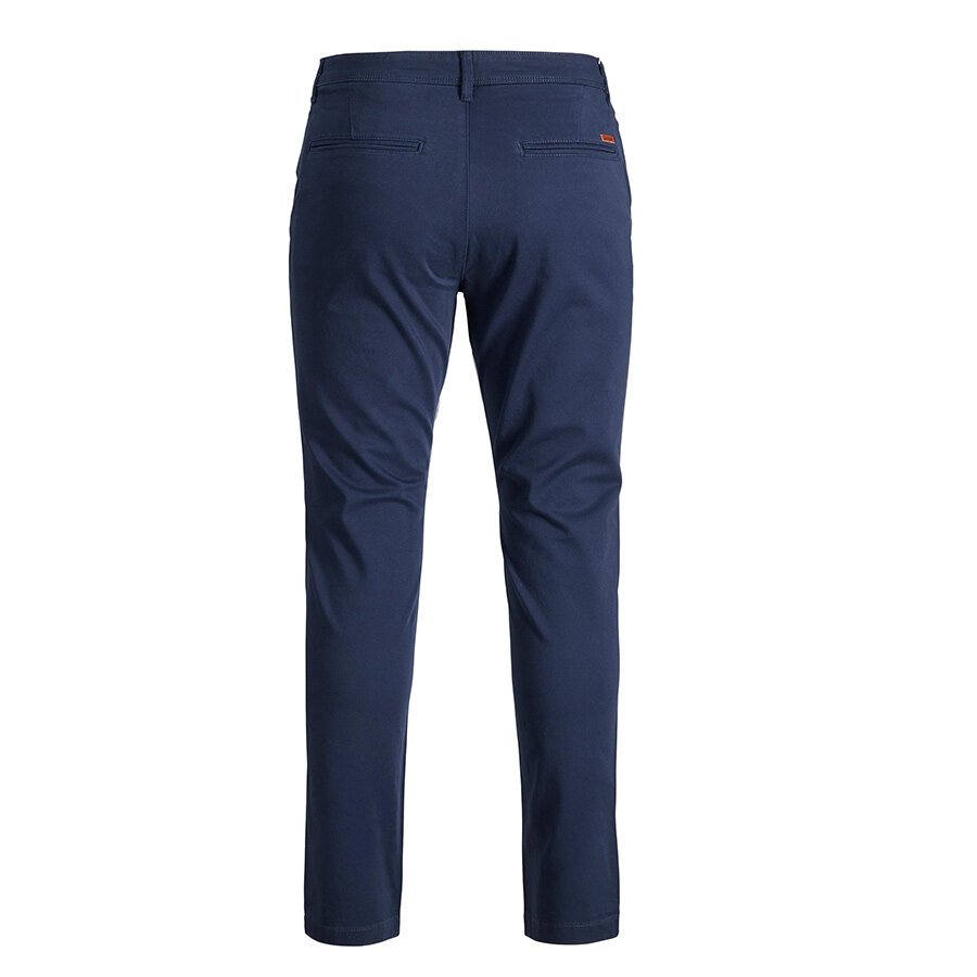 Jack and Jones Cotton Stretch Chino Navy - Shop by Brands-Jack and ...