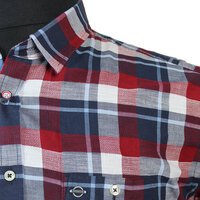 Paddocks Red Check Cotton SS Shirt