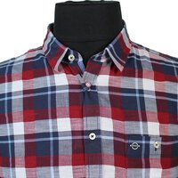 Paddocks Red Check Cotton SS Shirt