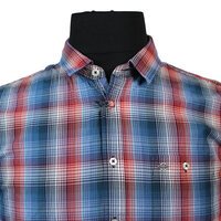 Paddocks Red Check Cotton Shirt