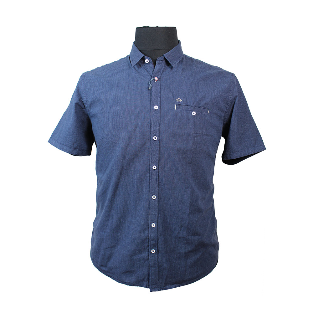Paddocks Navy Cotton Linen Fine Stripe SS Shirt - Shop By Brand - See ...