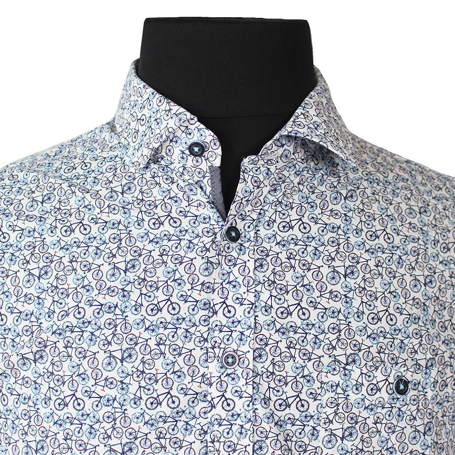 Casa Moda Pure Cotton Cycle Pattern Fashion Shirt - Casa Moda is one of ...