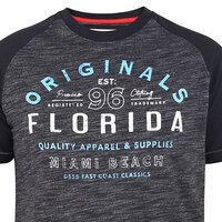 D555 Whitfield Florida Black Tee