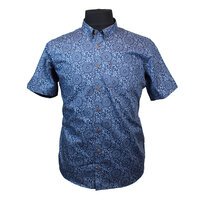 Ben Sherman Cotton Floral Pattern Shirt