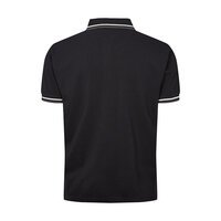 North 56 Plain Trim Polo Black