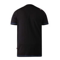 D555 Chinford Live To Ride Tee Black