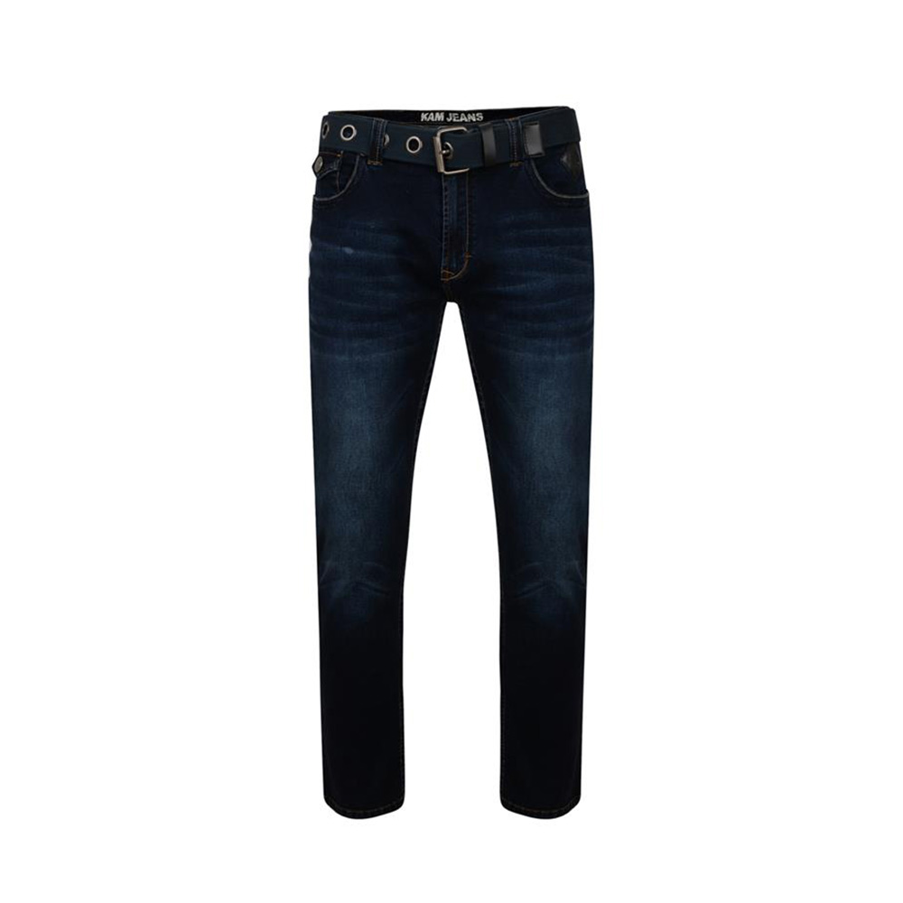 Kam Garcia Stretch Jean with Belt