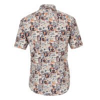 Casa Moda Icon Print Short Sleeve Shirt