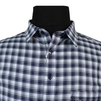 Aertex Cellular Pure Cotton Multi Windowpane Check Shirt