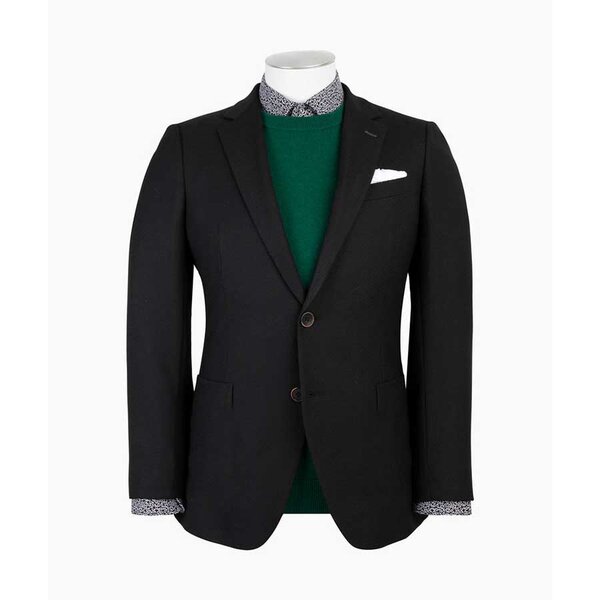 Rembrandt CC5099 Cumbria Black Textured Blazer-shop-by-brands-Beggs Big Mens Clothing - Big Men's fashionable clothing and shoes