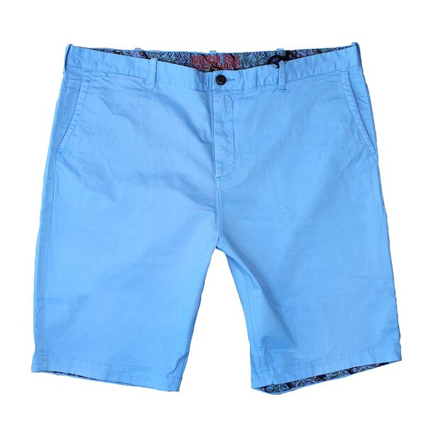 Berlin P240 Havana Side Pocket Short Sky Blue-shop-by-brands-Beggs Big Mens Clothing - Big Men's fashionable clothing and shoes