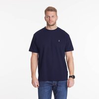 North 56 Super Flex Pique Cotton Tee Navy