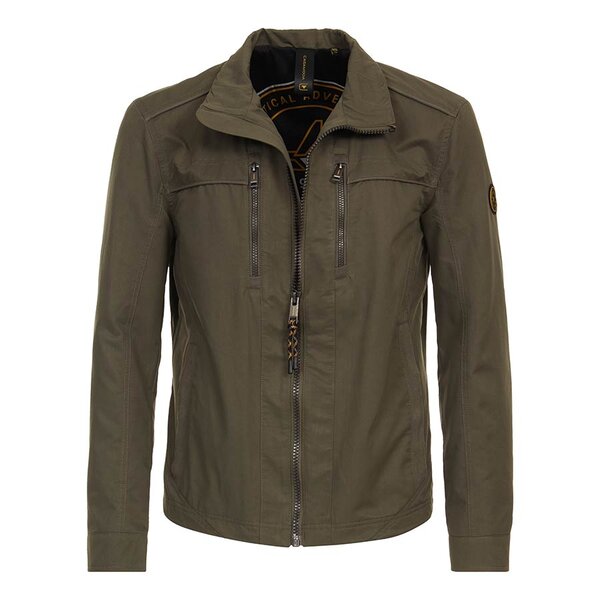 Casa Moda Cotton Rich Cafe Jacket Olive-shop-by-brands-Beggs Big Mens Clothing - Big Men's fashionable clothing and shoes