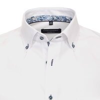 Casa Moda Plain White Buttondown Collar