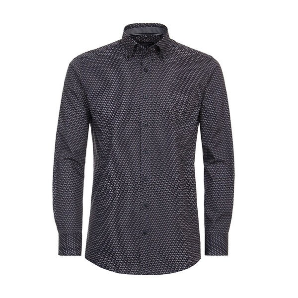 Casa Moda Geo Pattern LS Shirt-shop-by-brands-Beggs Big Mens Clothing - Big Men's fashionable clothing and shoes