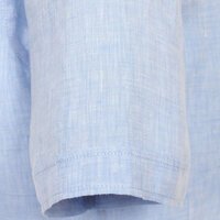 Casa Moda Linen Short Sleeve Shirt Sky