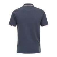 Casa Moda Stretch Cotton Mid Blue Polo