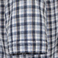 Casa Moda Linen Small Check SS Shirt