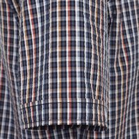 Casa Moda Small Navy Check SS Shirt