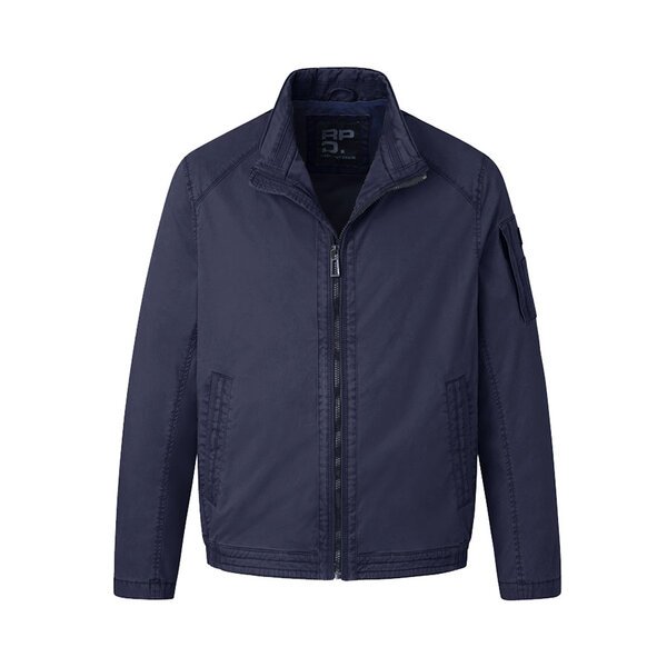 Redpoint Lester Cotton Bomber Navy Jacket-shop-by-brands-Beggs Big Mens Clothing - Big Men's fashionable clothing and shoes