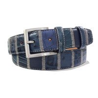 Robert Charles Patchwork Leather Blue