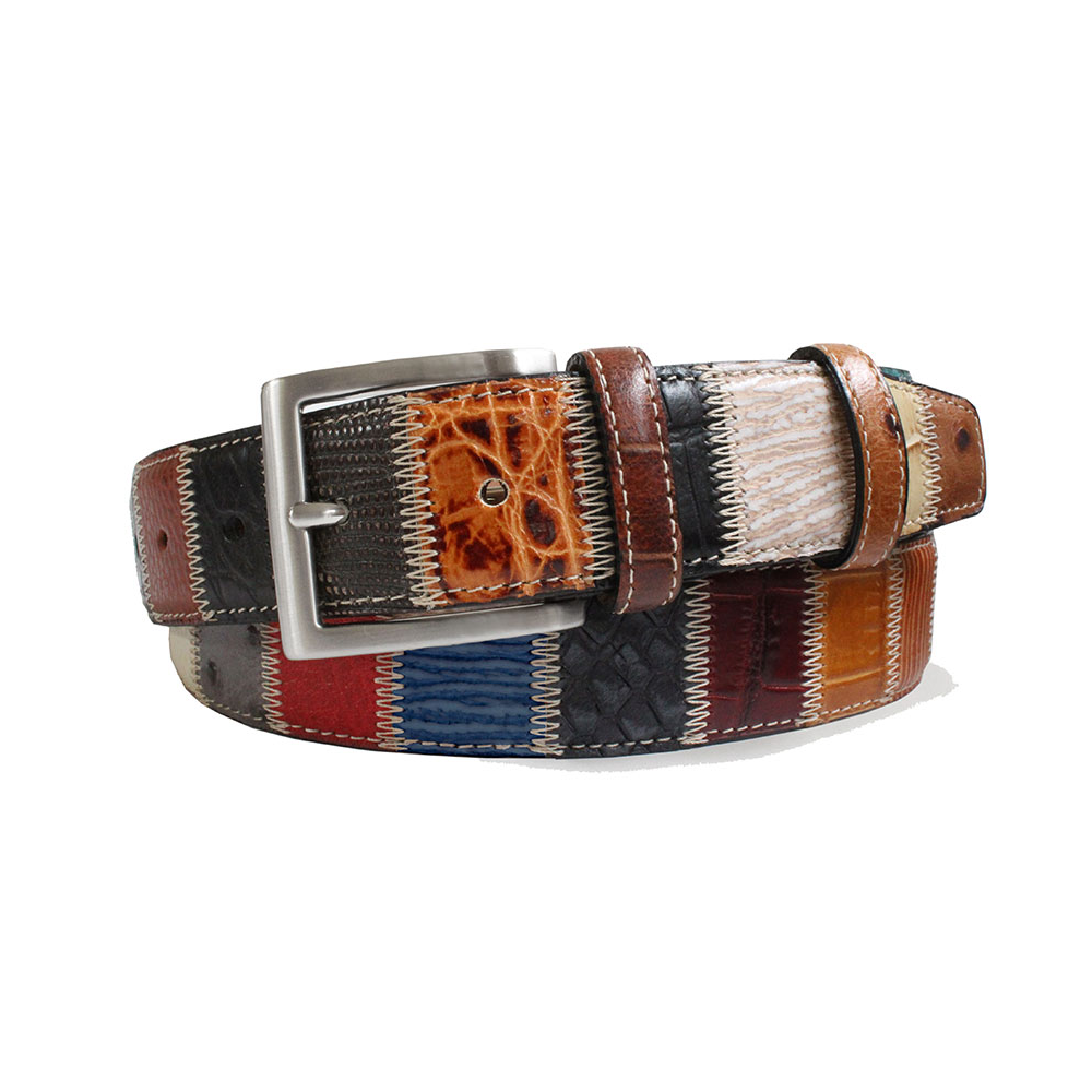 Robert Charles Patchwork Leather Multi