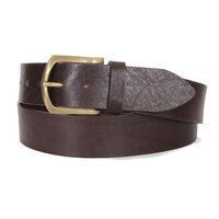 Robert Charles Natrual Grain Buffalo Leather Brown