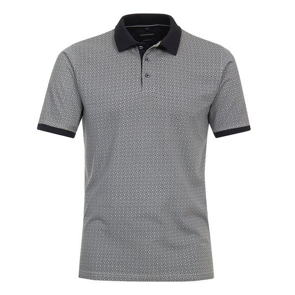 Casa Moda Diamond Cotton Polo Navy-shop-by-brands-Beggs Big Mens Clothing - Big Men's fashionable clothing and shoes