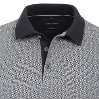 Casa Moda Diamond Cotton Polo Navy