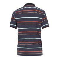 Casa Moda Striped Polo Navy