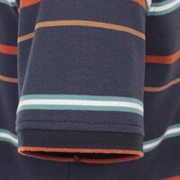 Casa Moda Striped Polo Navy