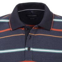 Casa Moda Striped Polo Navy