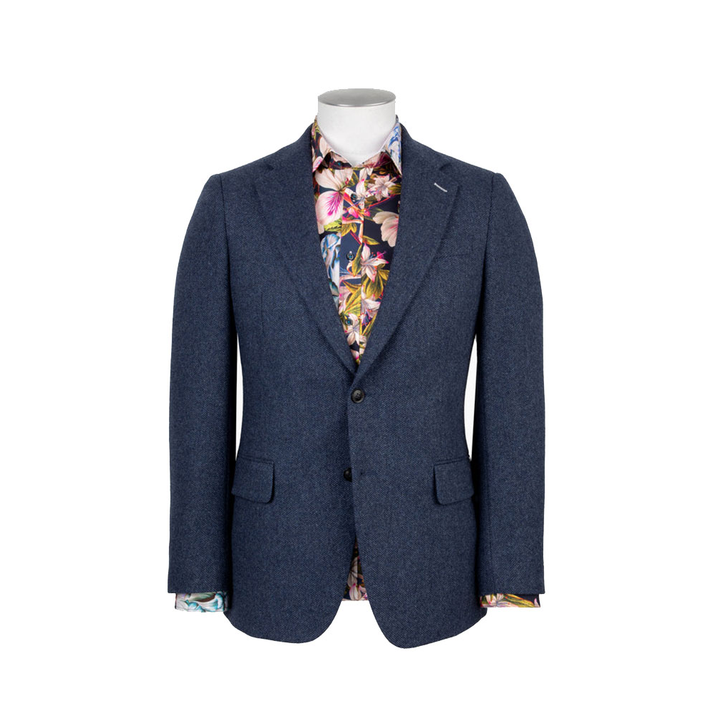 Rembrandt Shaped Blue Sports Coat