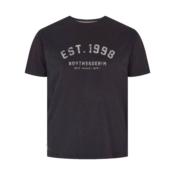 North 56 Printed Slub Tee 1998-shop-by-brands-Beggs Big Mens Clothing - Big Men's fashionable clothing and shoes