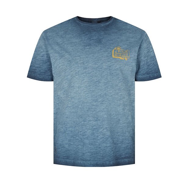 North 56 Cool Dyed Garment Supply Tee Blue-shop-by-brands-Beggs Big Mens Clothing - Big Men's fashionable clothing and shoes