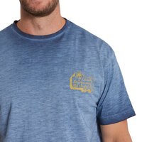 North 56 Cool Dyed Garment Supply Tee Blue