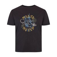 North 56 Mojito Black Cotton Tee