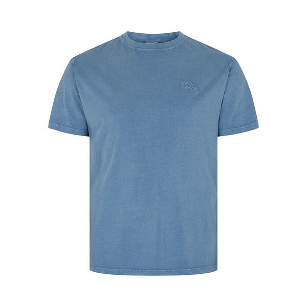 North 56 Faded Cool Dye Tee Dusty Blue-shop-by-brands-Beggs Big Mens Clothing - Big Men's fashionable clothing and shoes