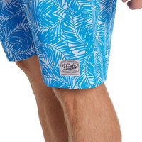 North 56 Fern Pattern Swim Short Blue