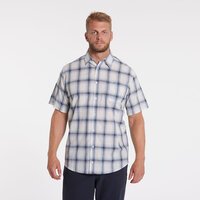 North 56 Cotton Blue Check Short Sleeve Shirt