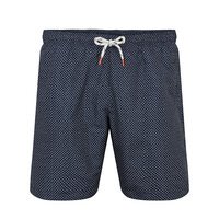 North 56 Sport Print Swimshort Navy