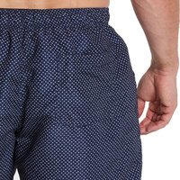 North 56 Sport Print Swimshort Navy