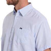 North 56 Pin Striped Cotton Short Sleeve Shirt