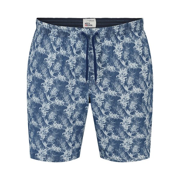 North 56 Fern Printed Elastic Waist Short-shop-by-brands-Beggs Big Mens Clothing - Big Men's fashionable clothing and shoes