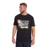 North 56 Garage Bike Print Black Tee