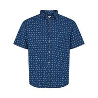 North 56 Indigo Glasses Print Short Sleeve Shirt